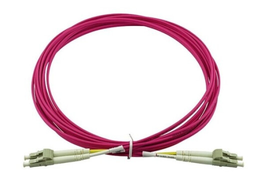 Kompatibel Dell Emc Cbl-Lc-Om4-50M Blueoptics Dupleks Fiberoptisk Patchkabel, Lc-Upc/Lc-Upc Beige, 50 Meter, Multimode, G50/125Μm Om4, Inngangsdempin Mindre Enn 0,2Db, Merkefiber, Keramisk Hylse, Inkl. Måleprotokoll (Cbl-Lc-Om4-50M-Bo)
