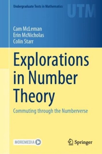 Explorations In Number Theory Av Cam Mcleman, Erin Mcnicholas, Colin Starr