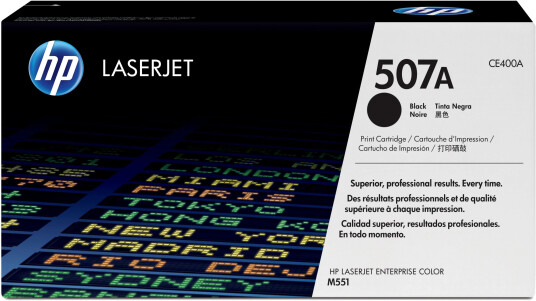 HP Toner 507A / CE400A Sort (5.500 sider)