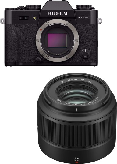 Fujifilm X-T30 III Speilløst Digitalkamera Kamerahus Sort med 6.2K Video