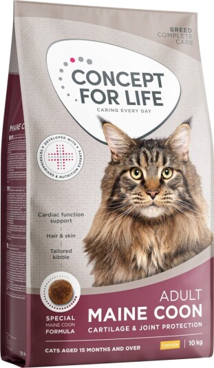 Concept For Life Tørrfôr Adult Maine Coon Ny 10 kg