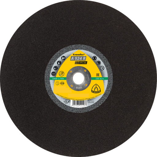Klingspor Cutting Disc A924r S Ger 356X4x25.4 Klingspor Cutting Disc A924r S Ger 356X4x25.4