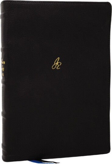 The Jonathan Edwards Study Bible: Experience Abiding Joy in Christ NKJV Black Genuine Leather Red Letter Comfort Print