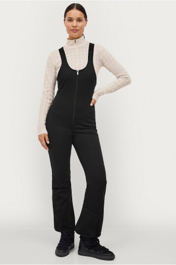 Áhkká Gold Softshell Bib Ski Pant Svart