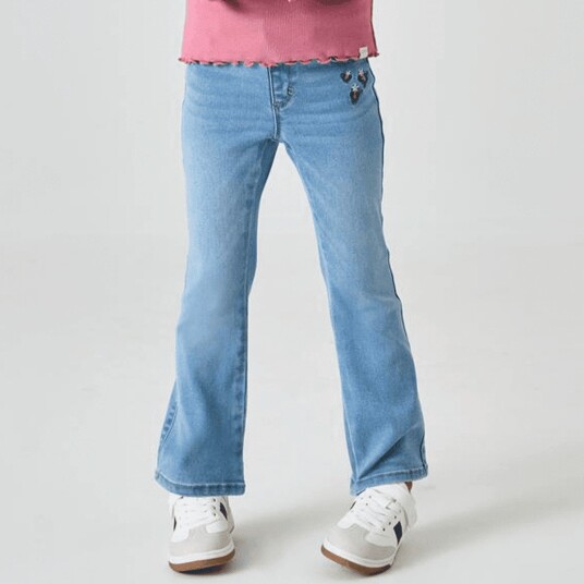 Kids Only Royal Flared Flower Jeans Denim 92