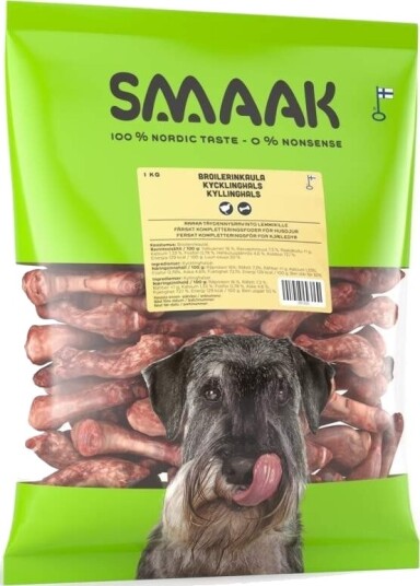 Smaak Raw Chicken Necks 1Kg