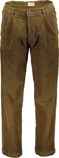 Lindbergh Wide Fit Corduroy Pants Khaki green S