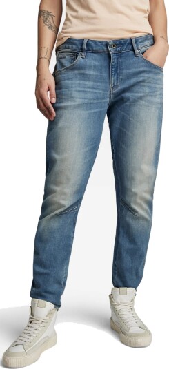G-Star RAW Arc 3D Mid Waist Skinny Jeans Medium blue Women 28-30 Medium blue female G-Star RAW Arc 3D Mid Waist Skinny Jeans Medium blue Women 28-30 Medium blue female