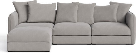 No Ga - Pavarotti 3-Seater With Ottoman Shadow Kaki Sofaer