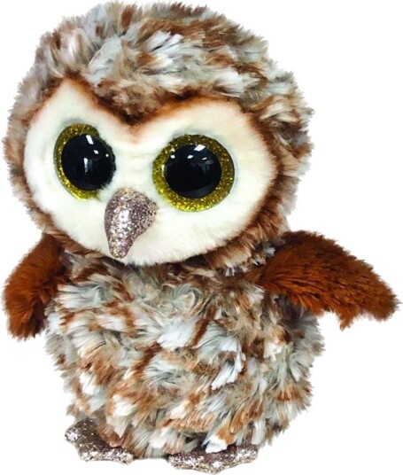Ty Beanie Boos Ugle Kosedyr 15 cm Fra 3 år