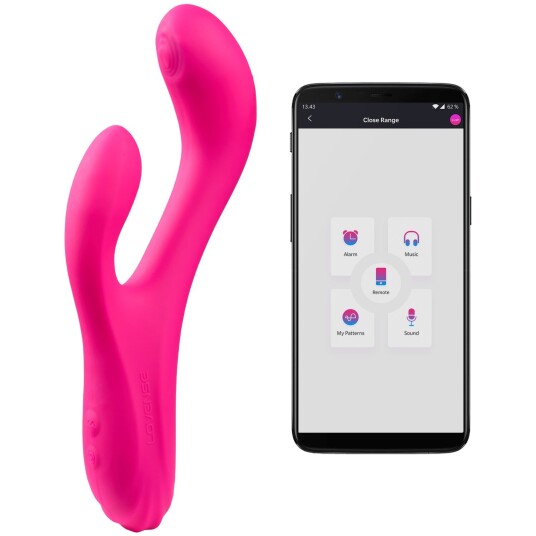 Lovense Osci 3 G-punktsvibrator - Lyserosa Lovense Osci 3 G-punktsvibrator - Lyserosa