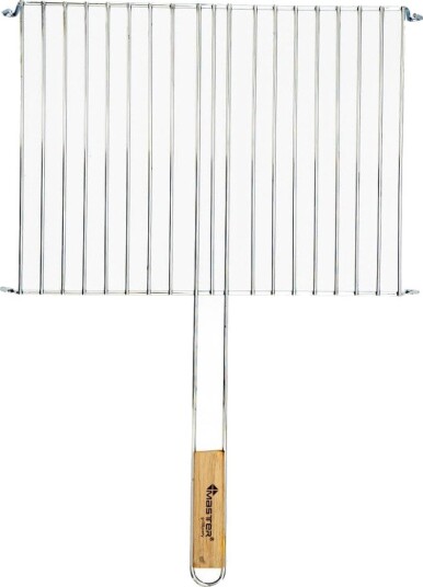 Grillrist Master Grill MG251 40 x 30 cm krom trehåndtak