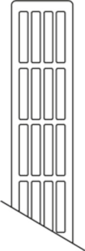 Stelrad radiator toppgrill modell Elite T21 L1100 Hvit høyglans