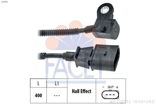 FACET 9.0794 Sensor, kamakselposisjon FACET 9.0794 Sensor, kamakselposisjon