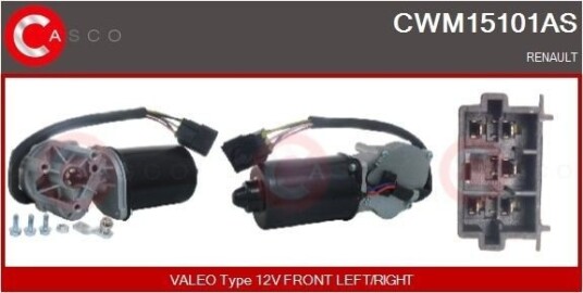 CASCO CWM15101AS Vindusviskermotor
