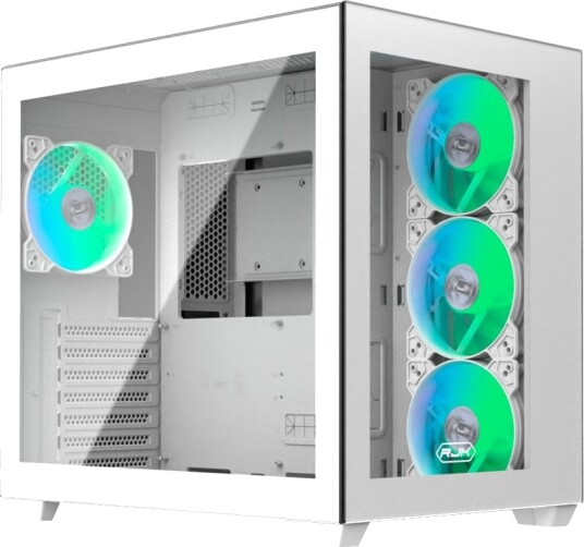 Raijintek Paean C7 ATX 4x120mm ARGB-vifter Hvit Raijintek Paean C7 ATX 4x120mm ARGB-vifter Hvit