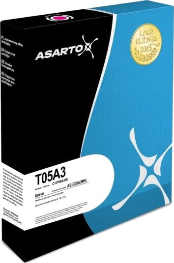 Asarto Epson T05A3 magenta blekkpatron 20 000 sider AS E05A3MN