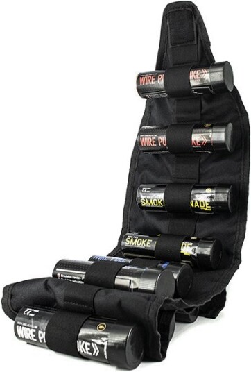 Rulleveske til røykgranater - Enola Gaye 10 Roll Pack Black