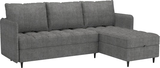 Lindhus Sofa med Divan 3 seter Grå Lindhus Sofa med Divan 3 seter Grå