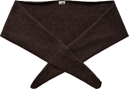 Sofie Schnoor Noellesw Wool Scarf   Brown   ONE SIZE