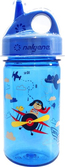 Nalgene Vannflaske Grip n Gulp Barn 350ml Fly