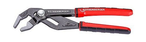Rothenberger Rogrip F 10 "2K, Not-Og-Fjær-Tang, 6 Cm, Sort, Rød, 25,4 Cm, 390 G