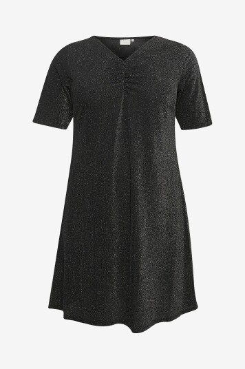 KAFFE Curve - Kjole kcBirgitte Dress - Svart