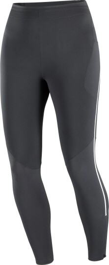 Salomon Women"s Sense Aero Stow Tights Deep Black, XL/Regular