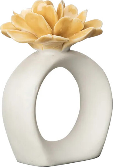 Byon Water Lily serviettring White mustard Byon Water Lily serviettring White mustard
