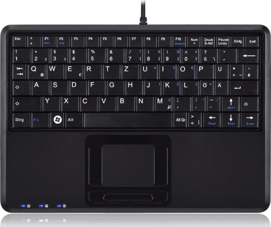 Perixx PERIBOARD-510H Plus Tastatur USB Touchpad Fransk 57173F