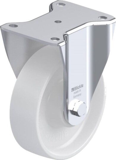 Blickle 580407 Bh-Po 160K Faste Hjul, Hjuldiameter 160 Mm, Bæreevne (Maks.) 450 Kg, 1 Stk