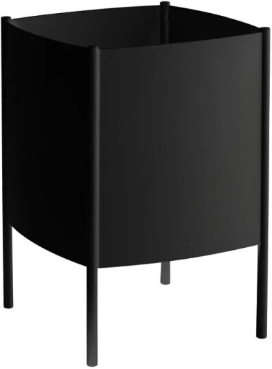 SMD Design Konvex Pot krukke Svart, medium Ø34 cm