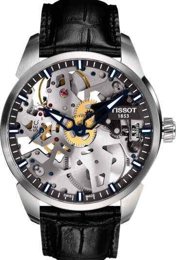 Tissot T-Complication Squelette T0704051641100 - Herre - 43 mm - Analog - Automatisk - Safirglass