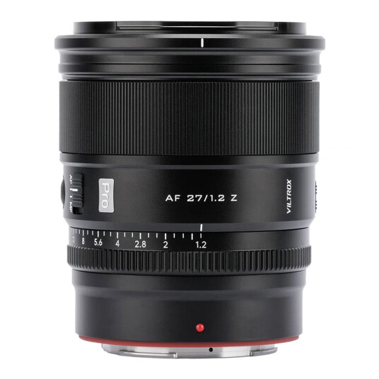 Viltrox 27mm f/1.2 Fastobjektiv for Nikon Z APS-C
