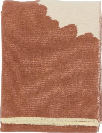 Marimekko Home Iso Unikko Throw 130X170Cm Brown 130X 170CM Marimekko Home Iso Unikko Throw 130X170Cm Brown 130X 170CM