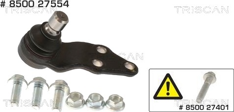 Bærekule TRISCAN 8500 27554