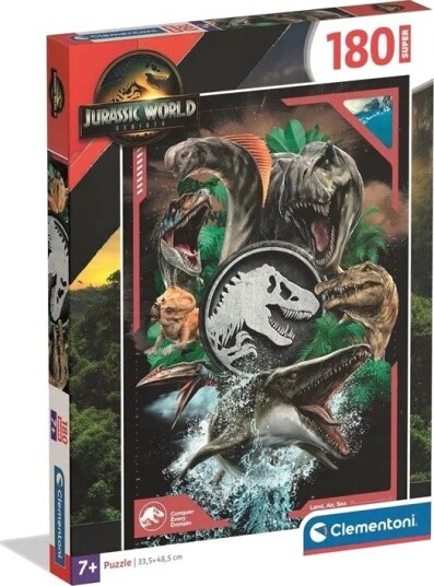 Clementoni Puzzle Jurassic World 2026 180 pieces 2D Puslespill