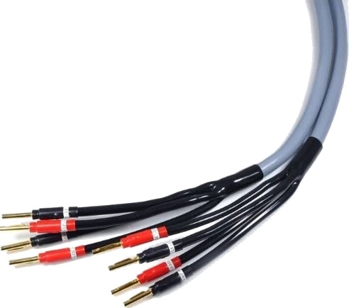 Kabel Melodika Banan X4 Banan X4 3,5 M Grå