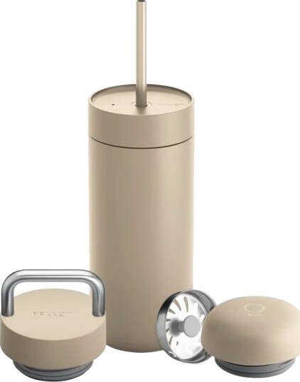Fellow Carter termokopp med 3 i 1 lokk   473 ml   Sand Dune