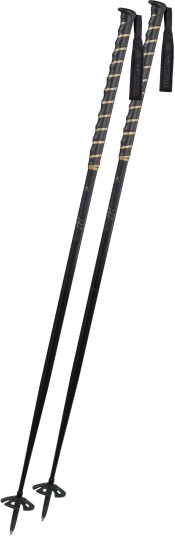 Komperdell Big Art Fat Carbon black/gold stripes 120cm
