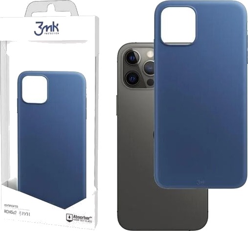 3mk Matt Case Matte Blue - iPhone 12 Pro Max 3mk Matt Case Matte Blue - iPhone 12 Pro Max