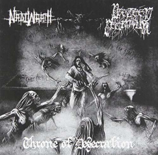 Nadiwrath  Throne Of Desecration  CD