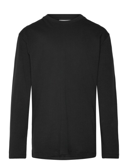Enkel Studio Basic O Neck Tee L/S Black 128