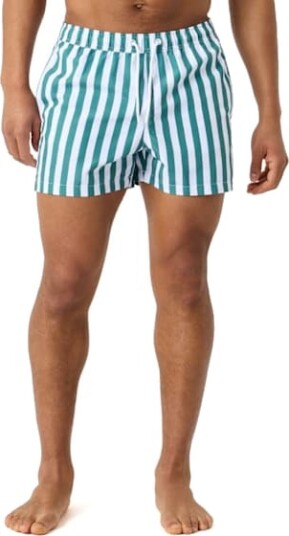 Björn Borg Borg Print Swim Shorts   Green   M