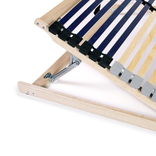 vidaXL Spilebaser 2 stk med 42 lameller 7 soner 70x200 cm