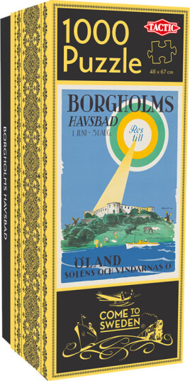 Tactic Puzzle Lovers Come To Sweden Borgholm 1000 Pcs Puzzle