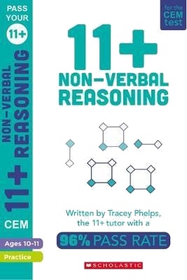 11+ Non-Verbal Reasoning Practice And Assessment For The Cem Test Ages 10-11 Av Tracey Phelps