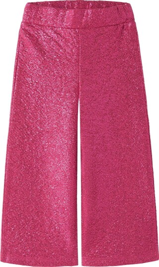 Name It Bukser - Bred - NkfRisine - Pink Yarrow - Name It - 6 år (116) - Bukser - bomull - Rosa