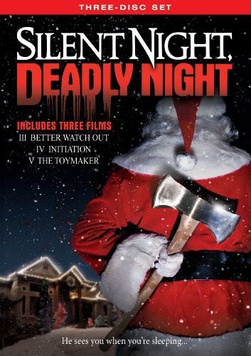 Silent Night Deadly Night ThreeDisc Set DVD