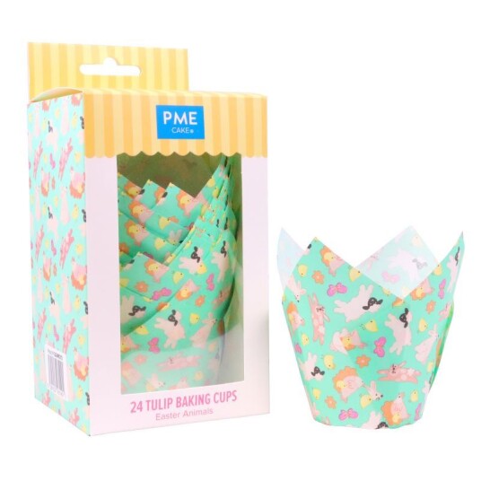 Tulipan Muffinsformer Påske Pk/24 